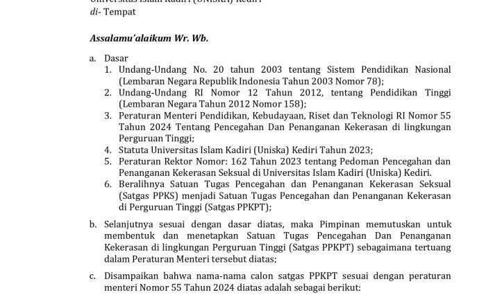 Calon Satgas PPKPT Uniska Kediri_page-0001 Calon Satgas PPKPT Uniska Kediri_page-0001